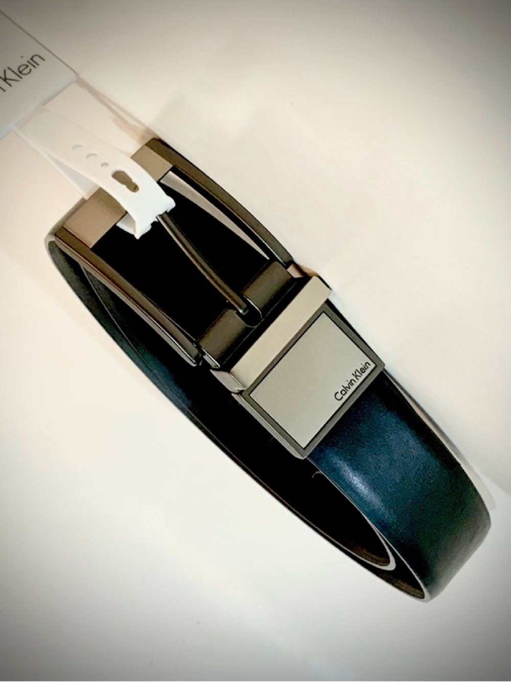 Men’s Calvin Klein Reversible Black/Brown Leather Belt